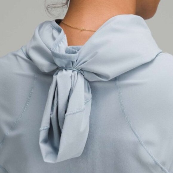 NWT Lululemon Mist Over Windbreaker (Color: Concrete Blue) - Picture 5 of 14